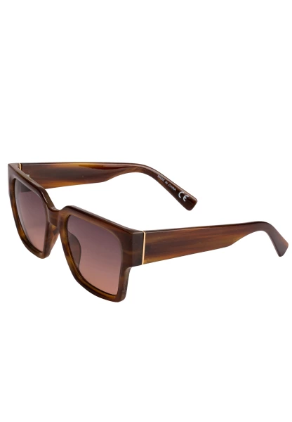 Leslii Sonnenbrille Retro Look Damen Sunglasses Designerbrille in Braun Wochenangebot
