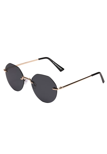 Leslii Sonnenbrille rahmenlose Damen Sunglasses Designerbrille rhimless in Gold Begrenzte Freigabe