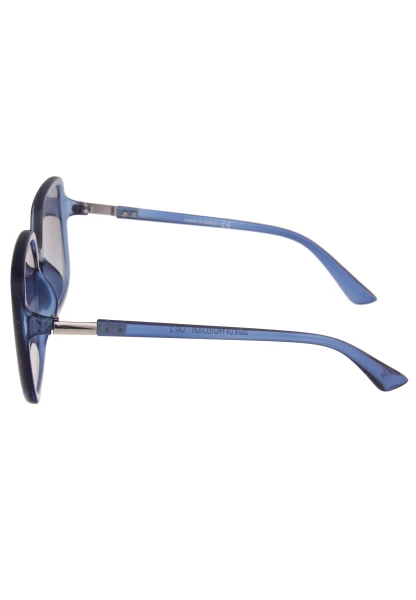 Leslii Sonnenbrille Damen Square eckig blaue Designerbrille Sunglasses Kunststoff Metall Blau Bis zu 60% Rabatt