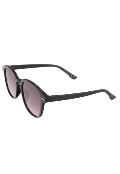 Leslii Sonnenbrille Damen Trend schwarze Sonnenbrille Designerbrille Sunglasses Kunststoff Schwarz 50% Rabatt mit kostenlosem Versand