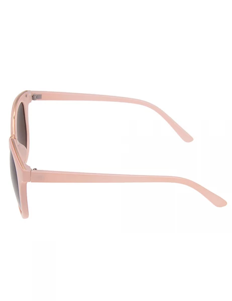 Leslii Sonnenbrille Damen Classic-Look Designerbrille Sunglasses Rosa Kunststoff 2025