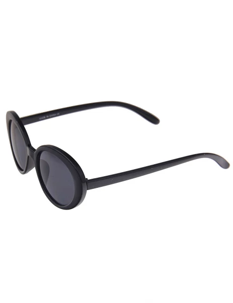 Leslii Sonnenbrille Retro Look Damen Sunglasses Designerbrille in Schwarz Outlet