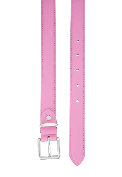 Leslii schmaler Gürtel Leder/PU | Pink Günstiger Verkauf