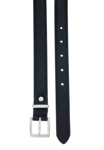 Leslii schmaler Gürtel Leder/PU | Schwarz Limitierter Zeitrabatt