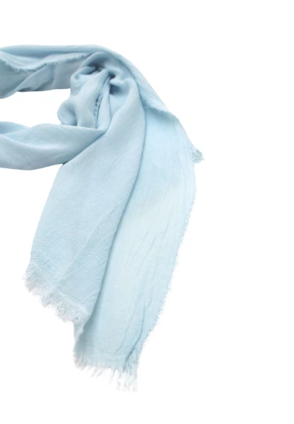 Leslii Schal Uni Viskose Bambus Natur-Schal blauer Schal einfarbig nachhaltig Bamboo Eisblau Zeitbegrenzte Promotion