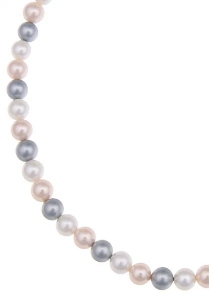 -50% SALE Leslii Damen-Kette Perlen-Collier kurze Halskette Perlen Classic in Multi Tägliche Deals