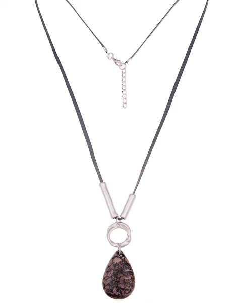 Leslii SALE PREMIUM lange Halskette lila - 05/lila Sonderangebot der Fabrik
