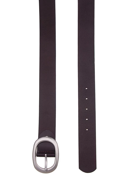-50% SALE! Leslii Damen-Gürtel City Cowgirl Leder-Gürtel brauner Gürtel Breite 3cm Braun Fabrikpreis