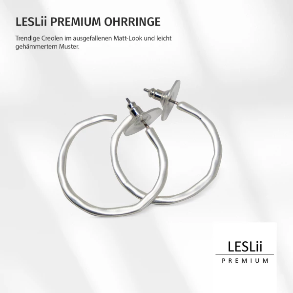 Leslii Ohrring - 01/silber Muttertagsangebot