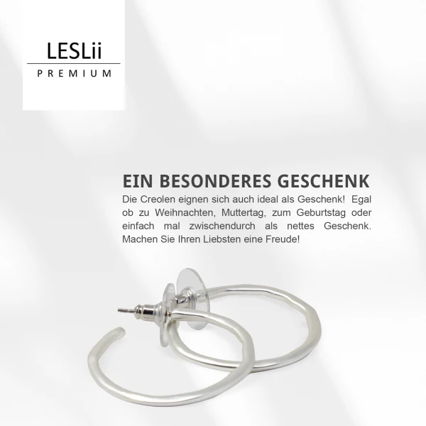 Leslii Ohrring - 01/silber Muttertagsangebot