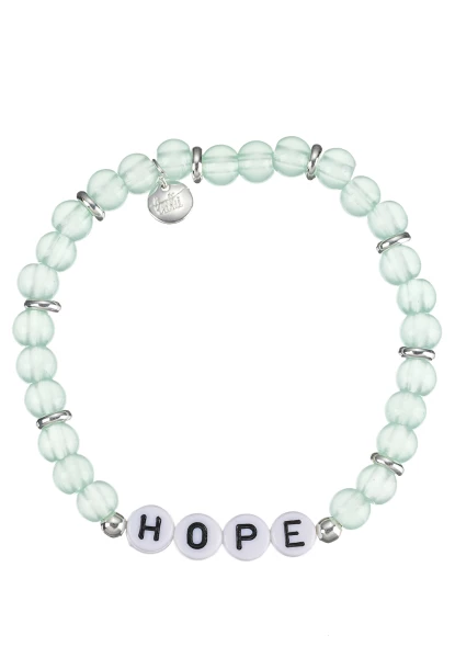 Leslii Armband Hope Stretch in Grün Saisonschlussverkauf