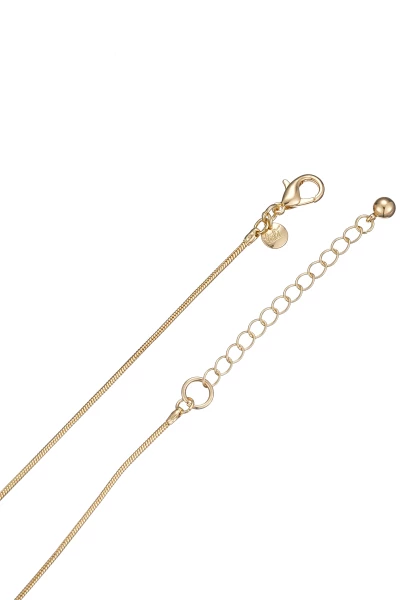 Leslii lange Halskette gold Kristallträne Outlet