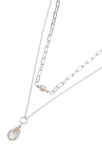Leslii kurze Layering-Kette mit Süßwasserperlen Angebote