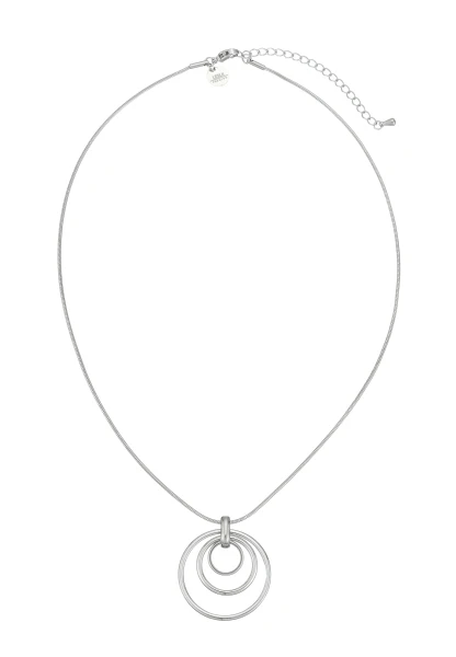 Leslii Kurze Kette Ring Anhänger Silber Osterangebot