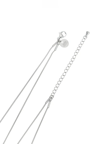 Leslii Kurze Kette Layering Würfel Silber Jubiläumsangebot