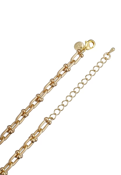 Leslii Kurze Halskette Glieder Collier Gold Neueste Stile