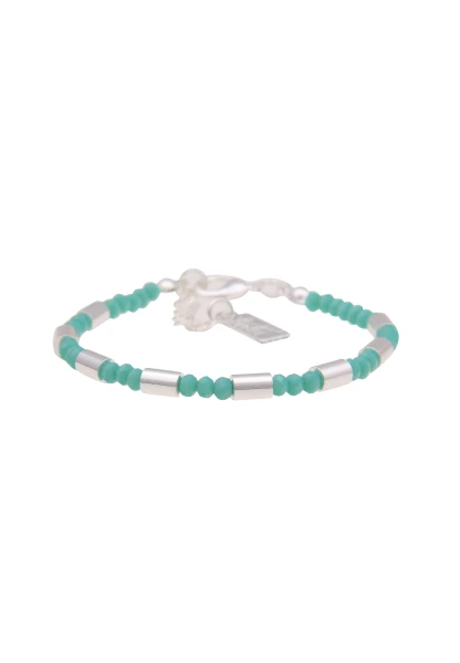 -50% SALE Leslii Armband Glasperlen Filigran in Silber Türkis Neuheiten