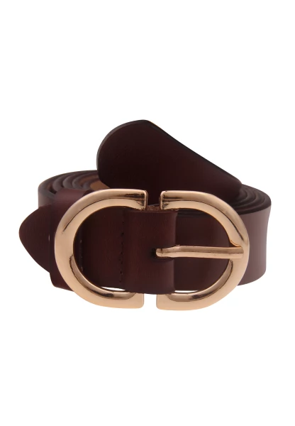 -50% SALE! Leslii Damen-Gürtel brauner Gürtel Basic-Gürtel Braun Fabrikladen