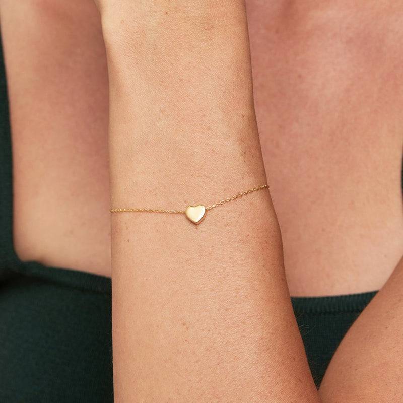 Mosuo Jewellery Herz Gold Armband - Vermeil Mosuo Jewellery Herz Gold Armband - Vermeil