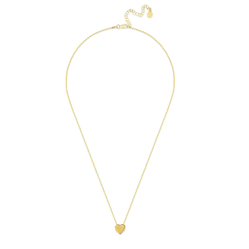 Mosuo Jewellery Herz Gold Halskette - Vermeil Neuheiten