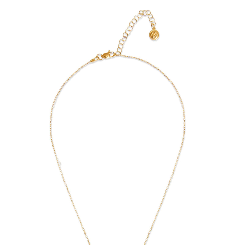 Mosuo Jewellery Teardrop Lariat Halskette - Vermeil Begrenzte Freigabe