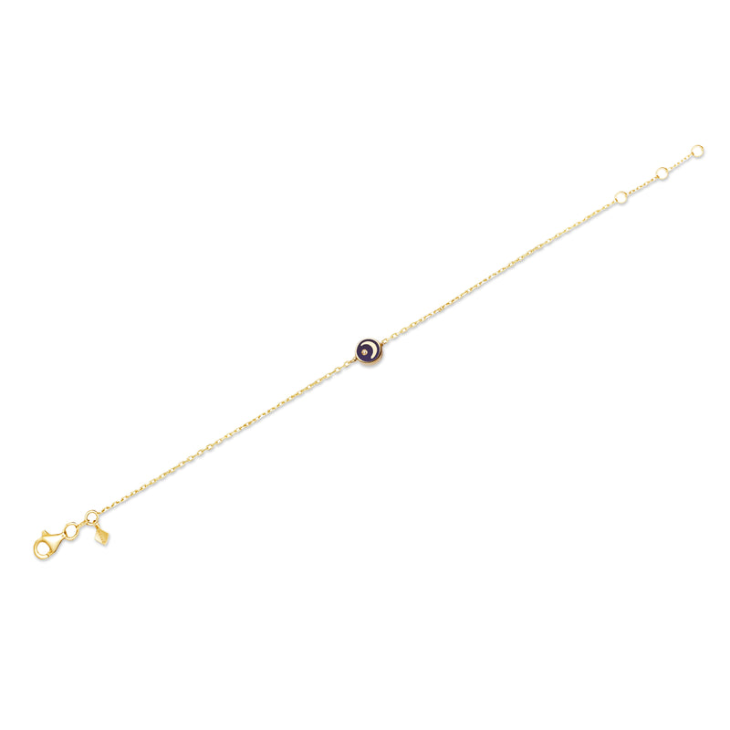 Mosuo Jewellery Emaille Diamant Mond Armband Nur für heute