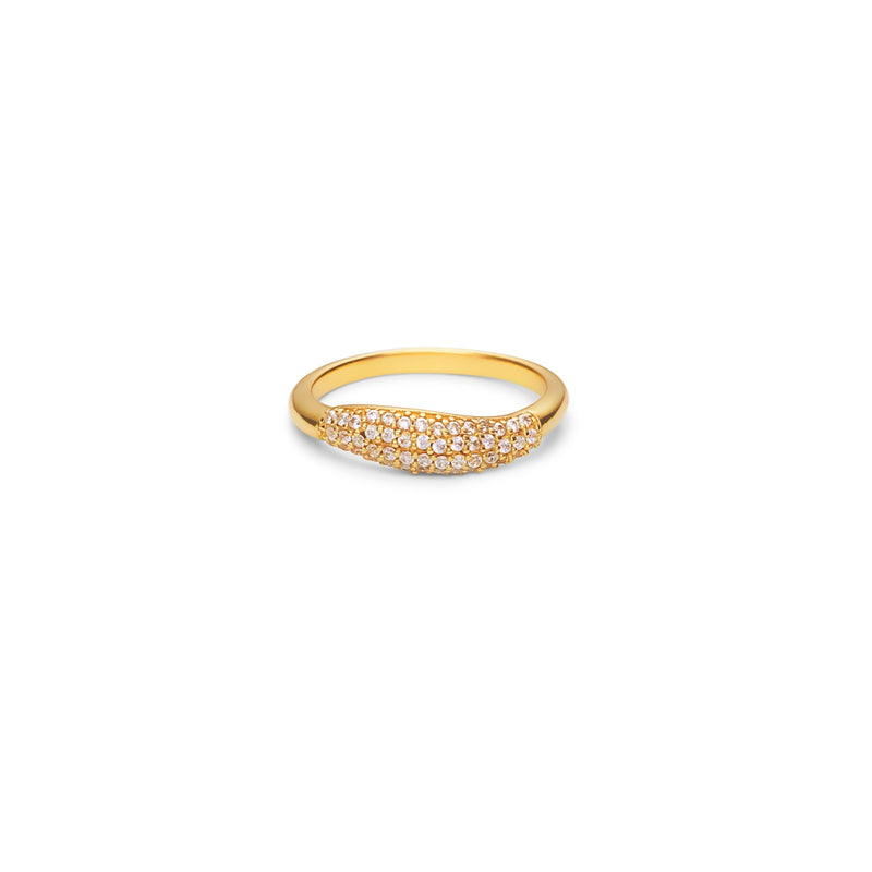 Mosuo Jewellery Athena Topas Ring - Vermeil 50% Rabatt für begrenzte Zeit