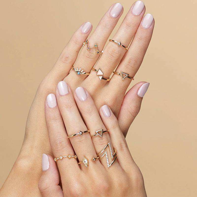 Mosuo Jewellery Diamant Nordstern Ring Rabatte dieses Monats