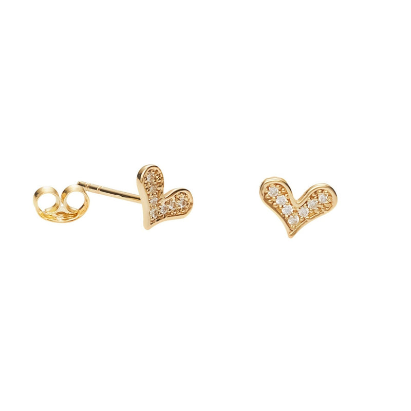 Mosuo Jewellery Diamant Herz Ohrringe Meist gekauft
