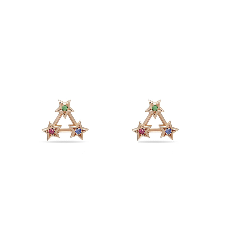 Mosuo Jewellery Regenbogen Stern Ohrstecker Flash Sale