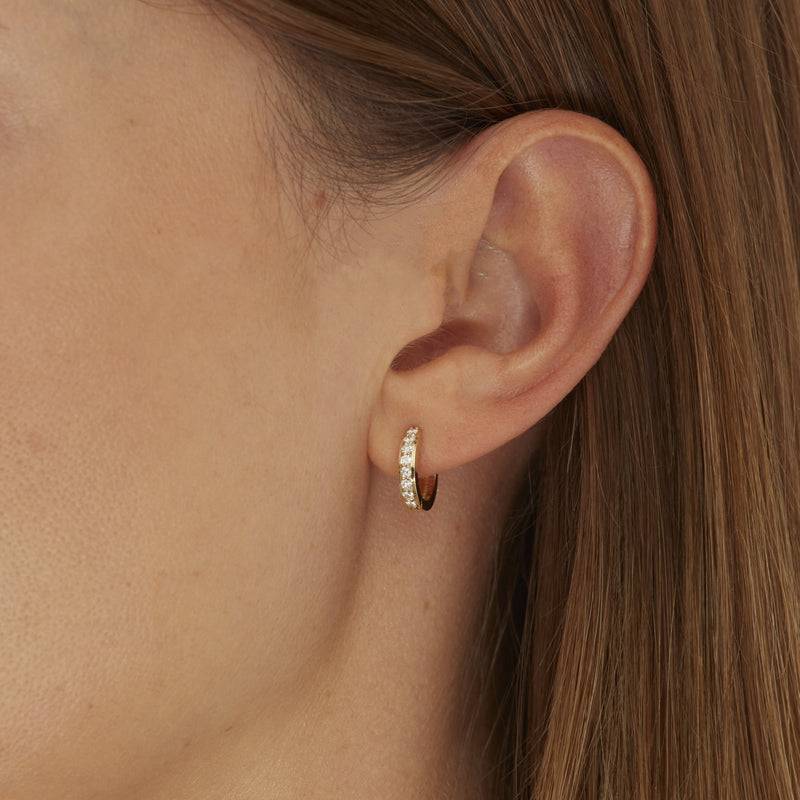 Mosuo Jewellery LUSH Diamant Creolen Preisnachlass
