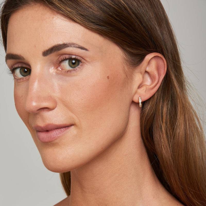 Mosuo Jewellery LUSH Diamant Creolen Preisnachlass