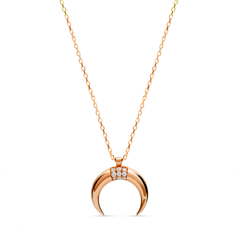 Mosuo Jewellery Mond Diamant Anhängerkette Muttertagsangebot