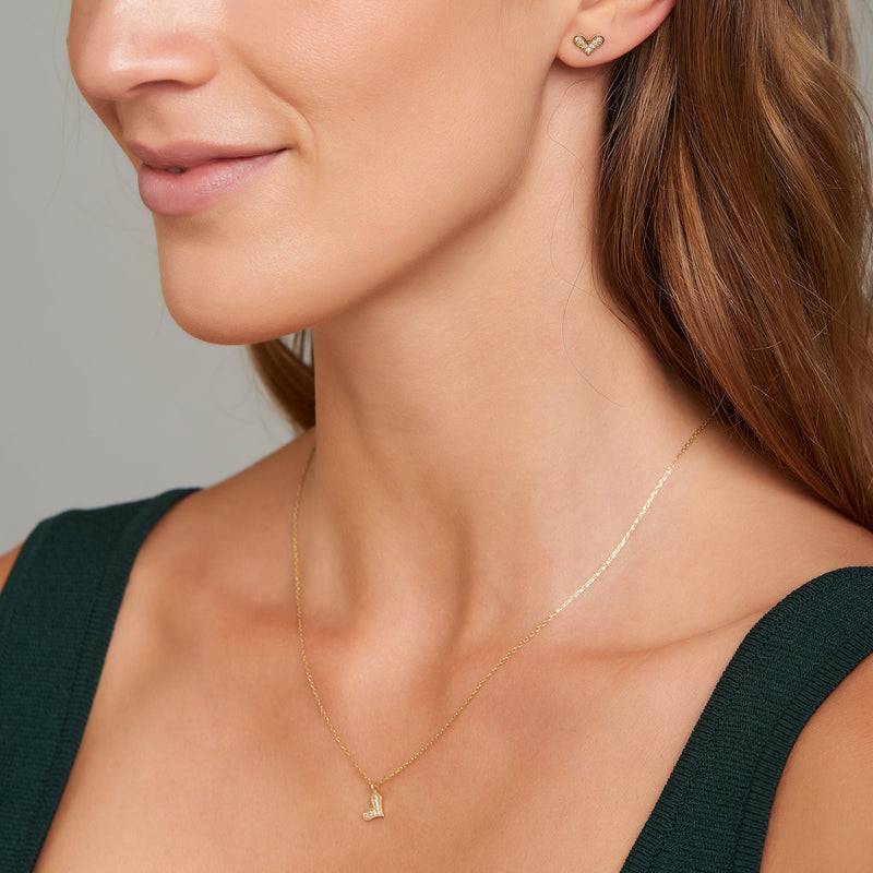 Mosuo Jewellery Diamant Herz Halskette Heißer Verkauf