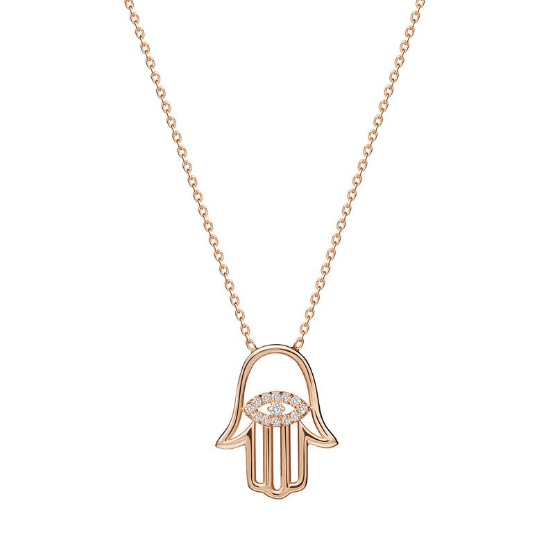 Mosuo Jewellery Hamsa Diamant Halskette Exklusive Angebote