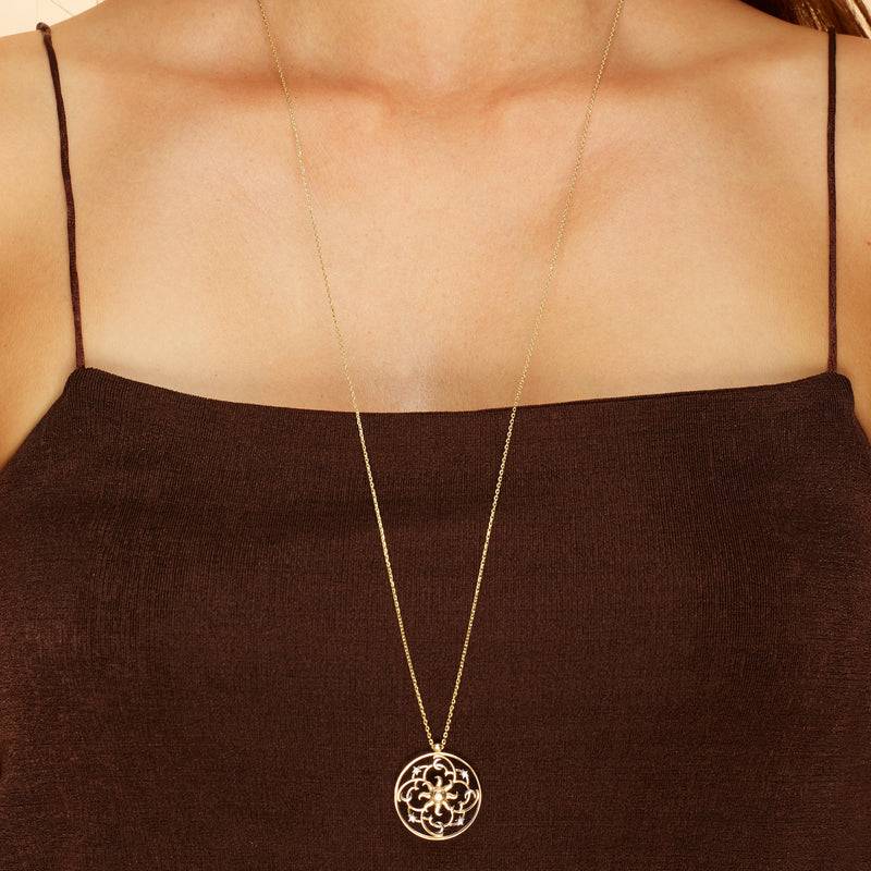 Mosuo Jewellery Himmels Anhängerkette mit Diamanten Blitzangebot