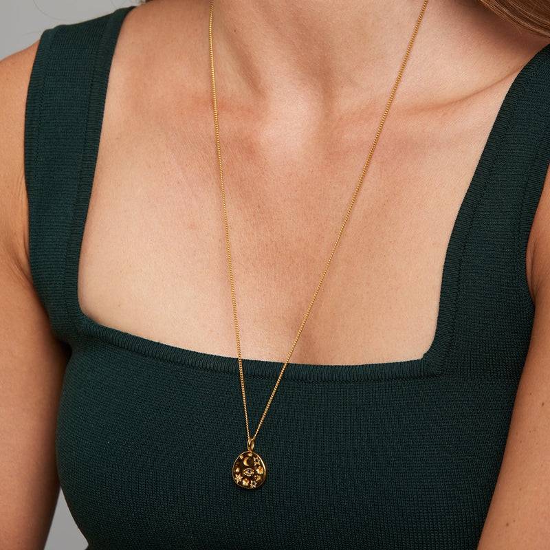 Mosuo Jewellery Magic Anhänger Kette - Vermeil Große Rabatte