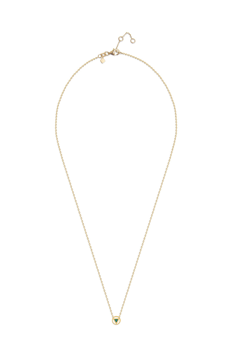 Mosuo Jewellery Emaille Dreieck Halskette Wochenangebot