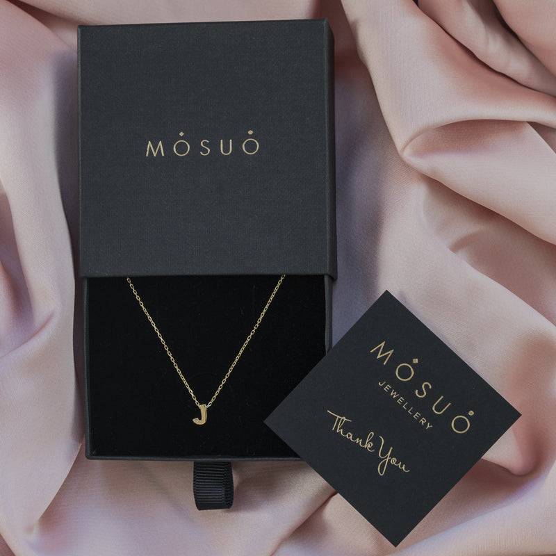 Mosuo Jewellery Diamant Buchstaben Halskette “J” - Vermeil Bis zu 60% Rabatt