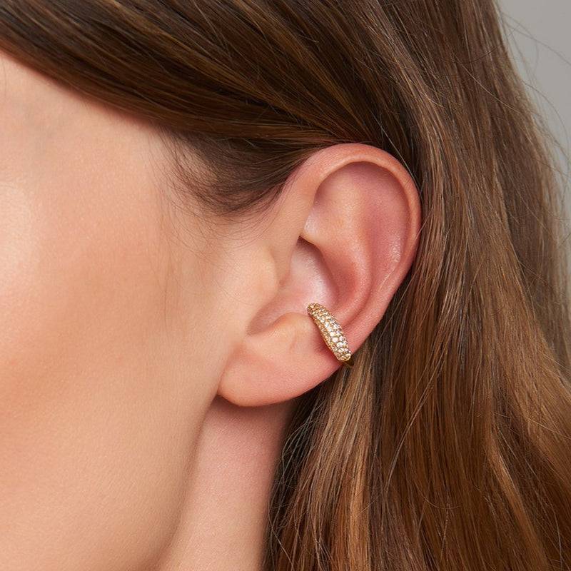 Mosuo Jewellery Athena Topas Ohrklemme - Vermeil Speichern exportieren