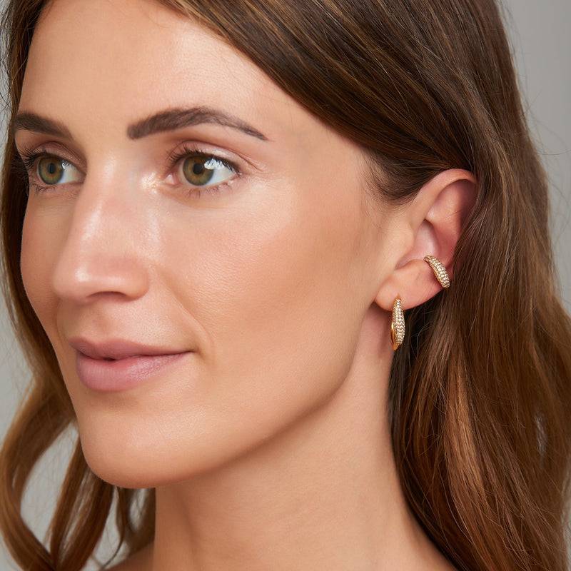 Mosuo Jewellery Athena Topas Ohrklemme - Vermeil Speichern exportieren