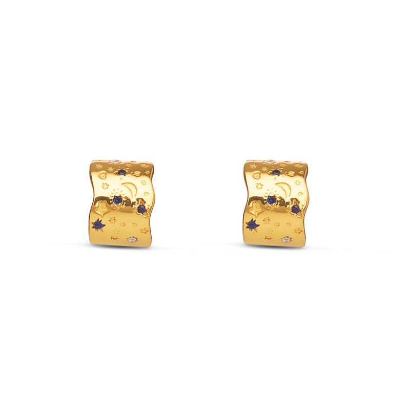 Mosuo Jewellery Magic Creolen Ohrringe - Vermeil Black Friday Preise