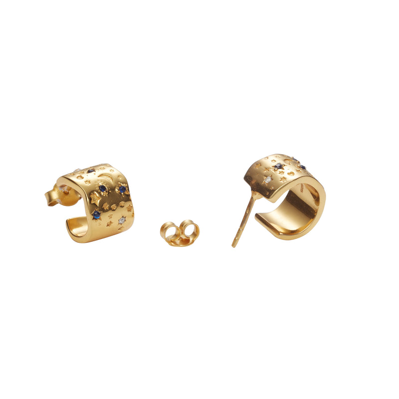Mosuo Jewellery Magic Creolen Ohrringe - Vermeil Black Friday Preise
