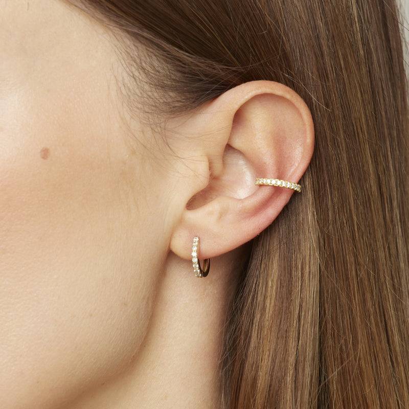 Mosuo Jewellery Ohrklemme Zirconia - Vermeil Rabatte dieses Monats