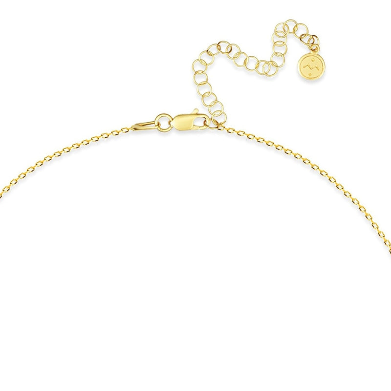 Mosuo Jewellery Diamant Buchstaben Halskette “Y”- Vermeil Outlet