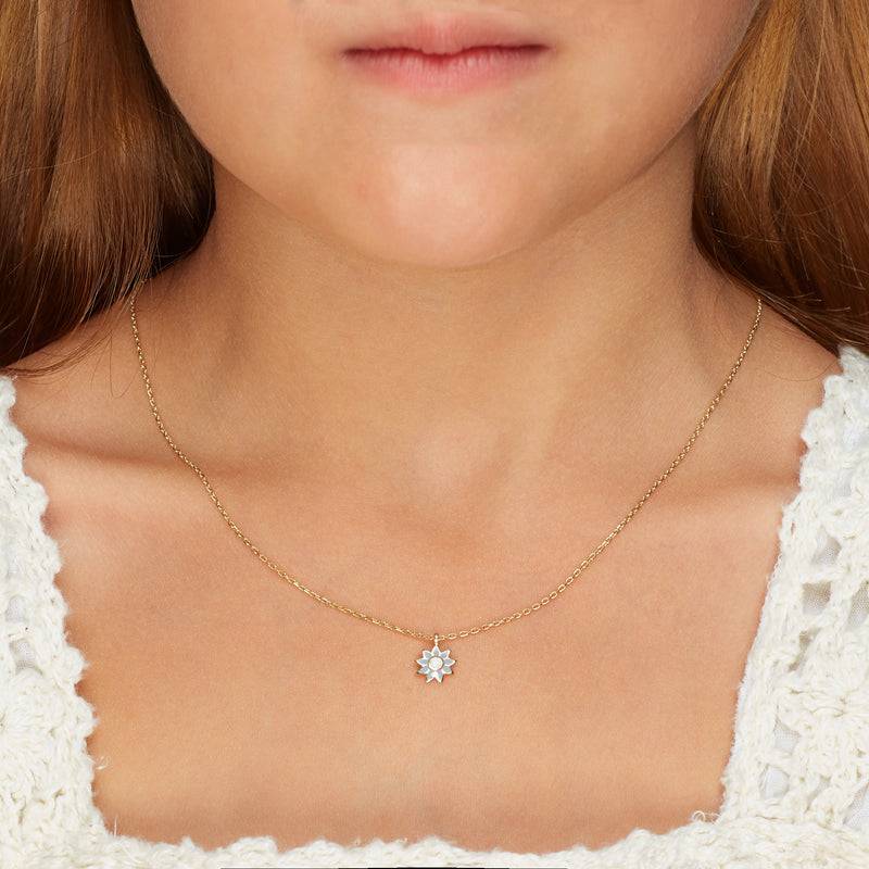 Mosuo Jewellery KIDS Emaille Blumen Halskette Fabrik Onlineshop