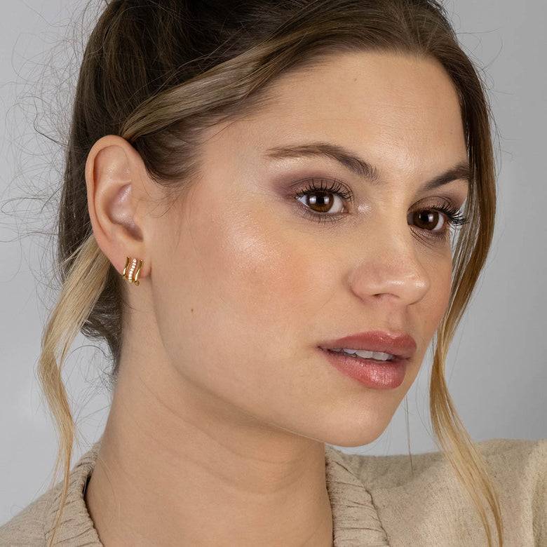 Nana Kay Natural Flow Ohrstecker Brienne Zirkonia Begrenzt auf 3 Tage