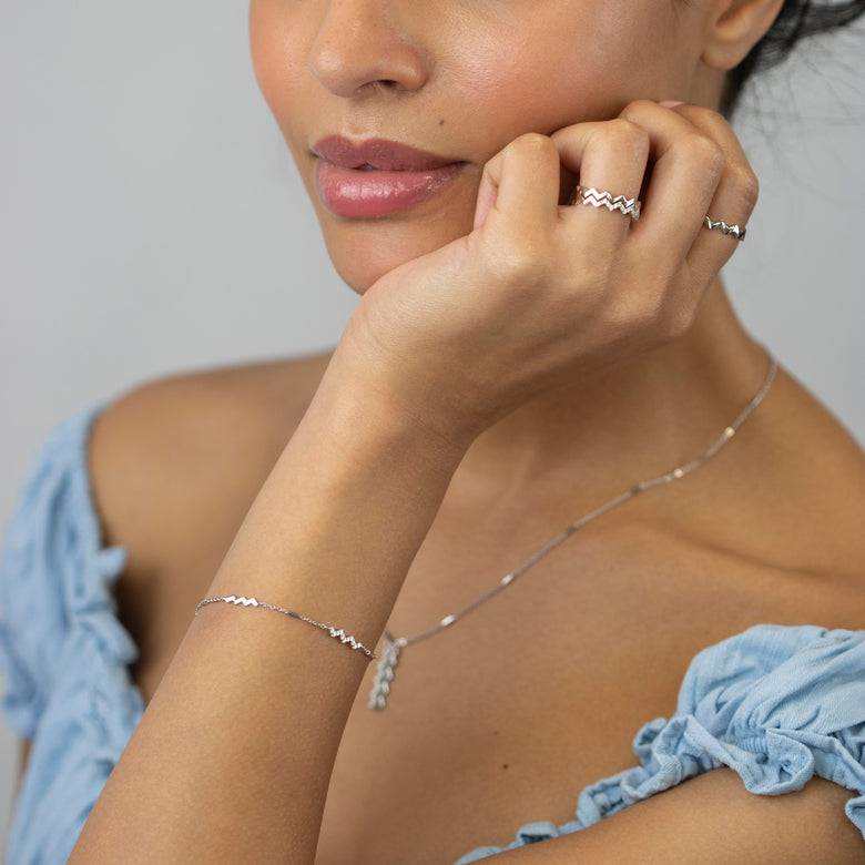 Nana Kay Glam Rebel Armband Brisk silber Hotsell