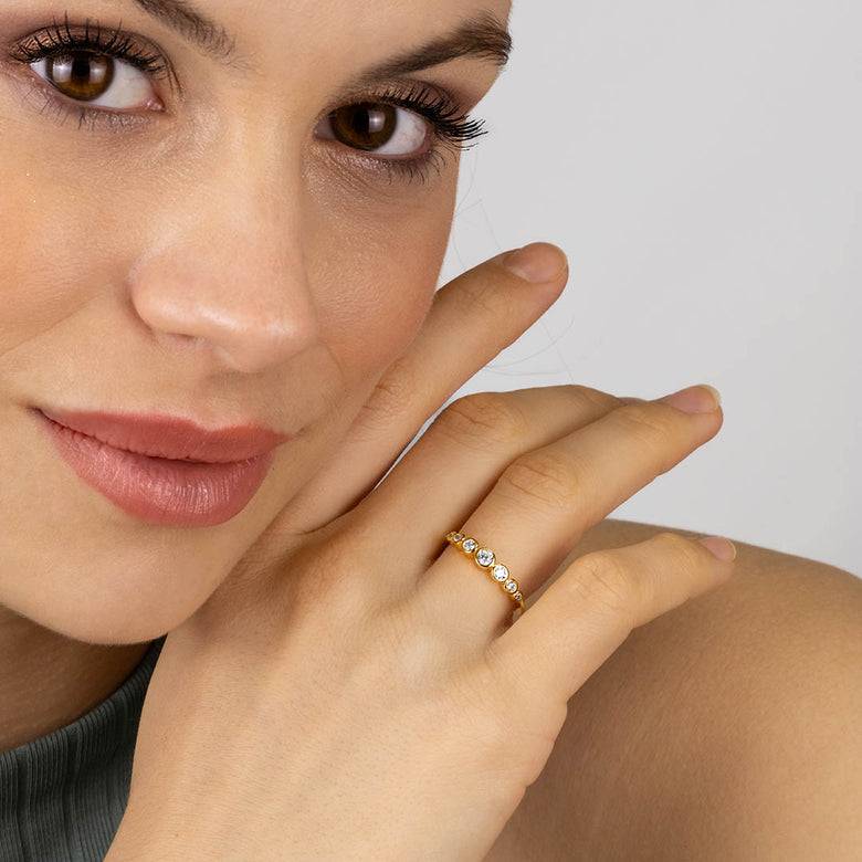 Nana Kay Classic Solitaire Ring Emerelle Top Angebot