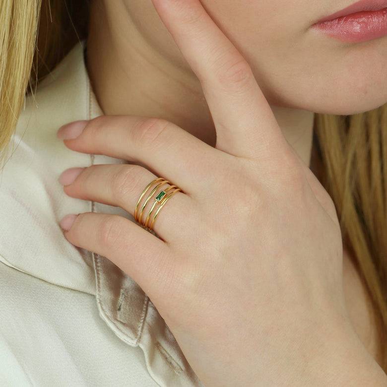 Nana Kay Modern Aztec Ring Xilonen Tägliche Deals